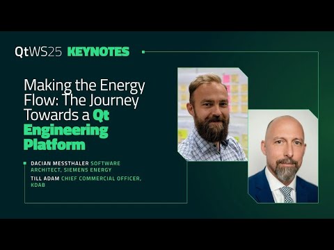 Making the Energy Flow: The Journey Towards a Qt Engineering Platform