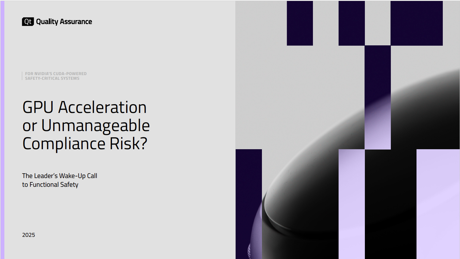 Ebook: GPU Acceleration or Unmanageable Compliance Risk? – The Leader’s Wake-Up Call to Functional Safety